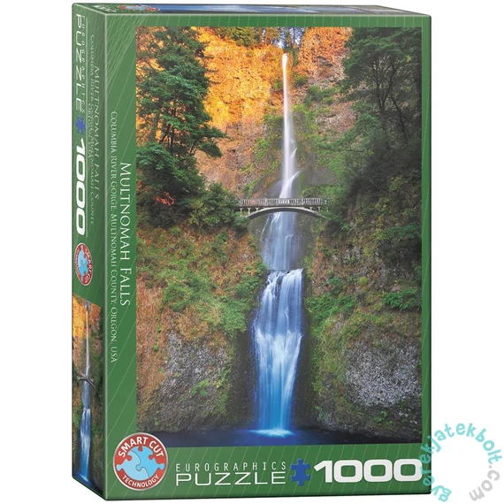 EuroGraphics 1000 db-os puzzle - Multnomah Falls, Oregon (6000-0546)