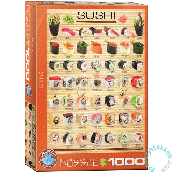 EuroGraphics 1000 db-os puzzle - Sushi (6000-0597)