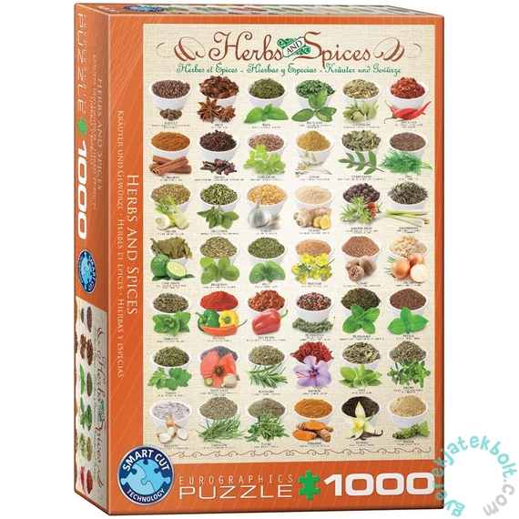 EuroGraphics 1000 db-os puzzle - Herbs and Spices (6000-0598)