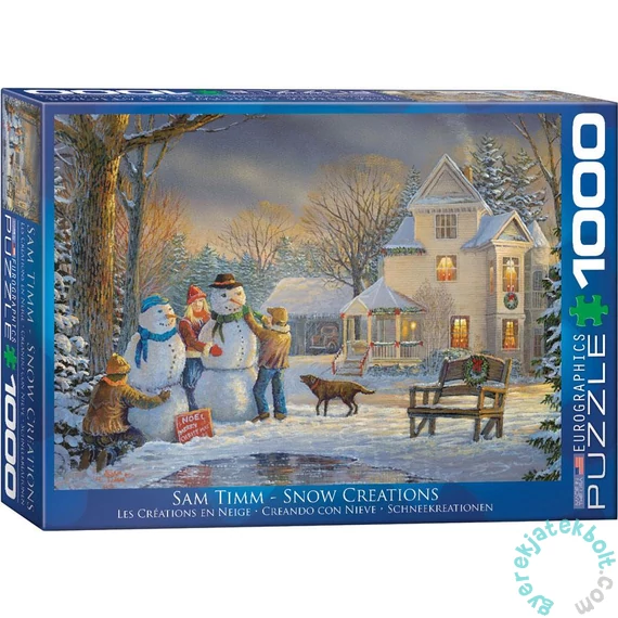 EuroGraphics 1000 db-os puzzle - Snow Creations, Sam Timm (6000-0607)