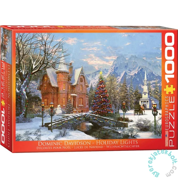 EuroGraphics 1000 db-os puzzle - Holiday Lights, Dominic Davidson (6000-0669)
