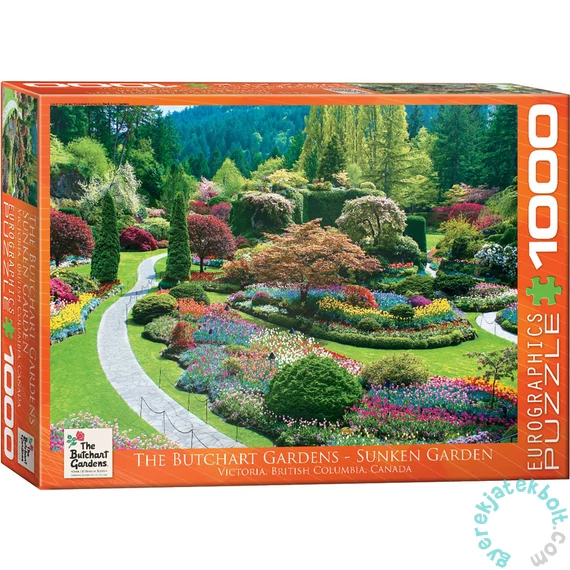 EuroGraphics 1000 db-os puzzle - Sunken Garden (6000-0700)