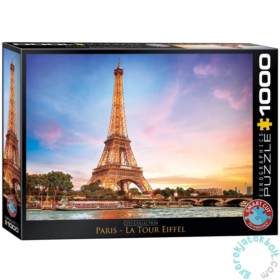EuroGraphics 1000 db-os puzzle - La Tour Eiffel, Paris (6000-0765)