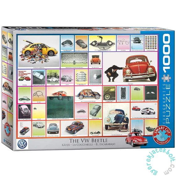 EuroGraphics 1000 db-os puzzle - The VW Beetle (6000-0800)