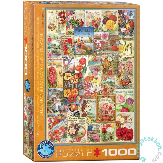 EuroGraphics 1000 db-os puzzle - Flowers (6000-0806)