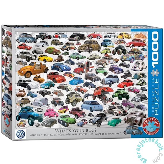 EuroGraphics 1000 db-os puzzle - What's your Bug? (6000-0815)
