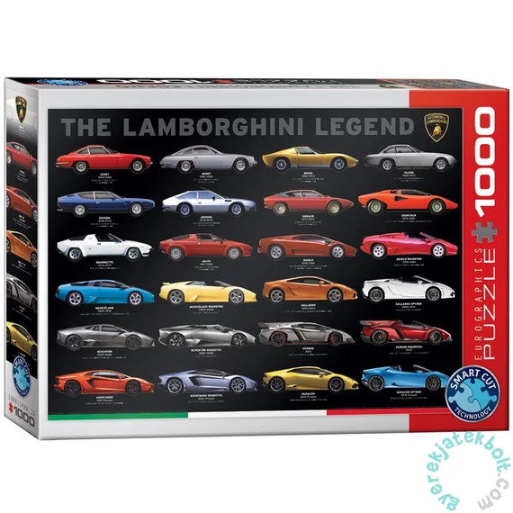 EuroGraphics 1000 db-os puzzle - The Lamborghini Legend (6000-0822)