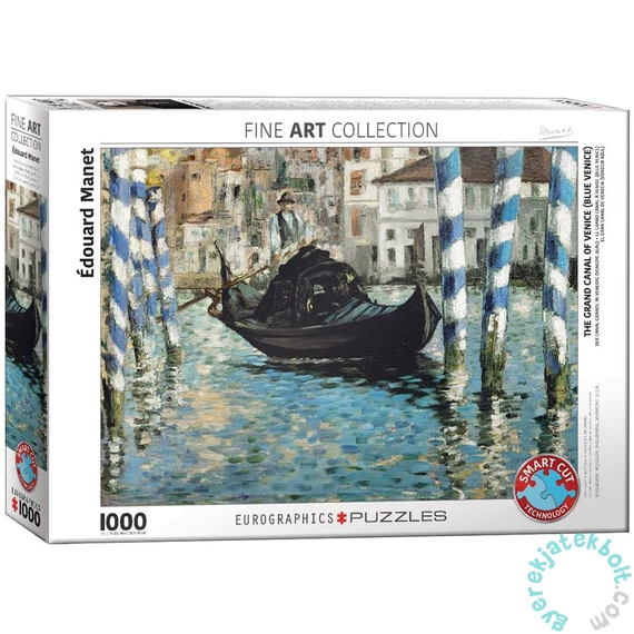 EuroGraphics 1000 db-os puzzle - The Grand Canal of Venice, Manet (6000-0828)