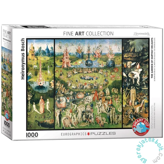 EuroGraphics 1000 db-os puzzle - The Garden of Earthly Delights, Bosch (6000-0830)