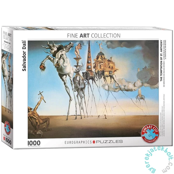 EuroGraphics 1000 db-os puzzle - The Temptation of St. Anthony, Dali (6000-0847)