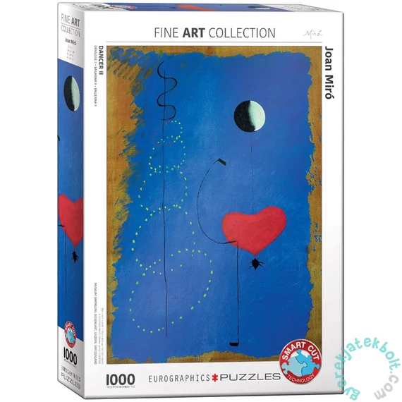 EuroGraphics 1000 db-os puzzle - Dancer II, Miró (6000-0854)