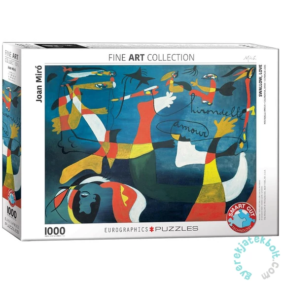 EuroGraphics 1000 db-os puzzle - Swallow Love, Miró (6000-0859)