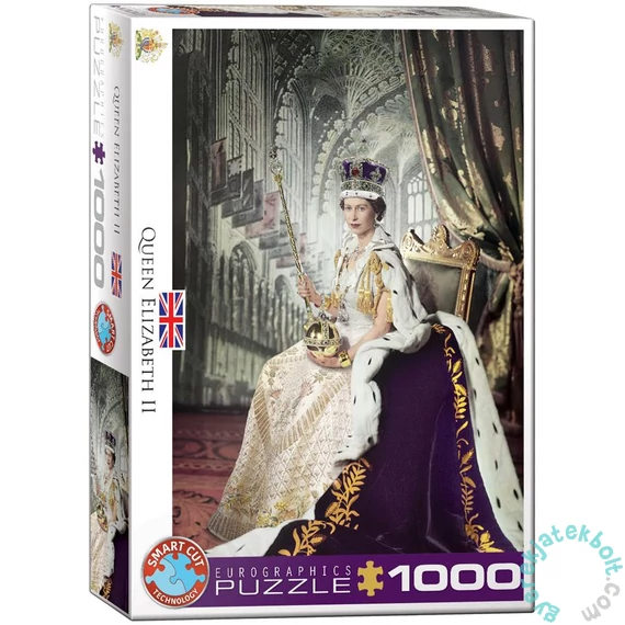 EuroGraphics 1000 db-os puzzle - Queen Elizabeth II (6000-0919)