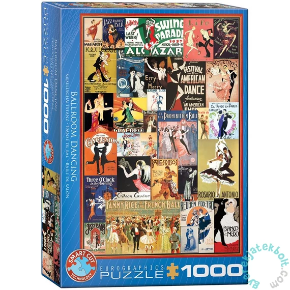 EuroGraphics 1000 db-os puzzle - Ballroom Dancing (6000-0936)