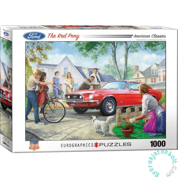 EuroGraphics 1000 db-os puzzle - The Red Pony (6000-0956)