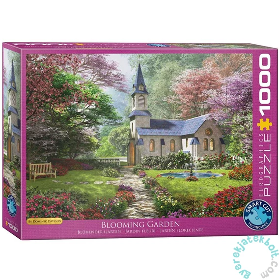 EuroGraphics 1000 db-os puzzle - Blooming Garden, Dominic Davison (6000-0964)