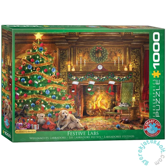 EuroGraphics 1000 db-os puzzle - Festive Labs, Dominic Davison (6000-0974)