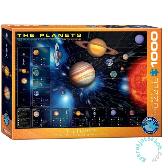 EuroGraphics 1000 db-os puzzle - The Planets (6000-1009)