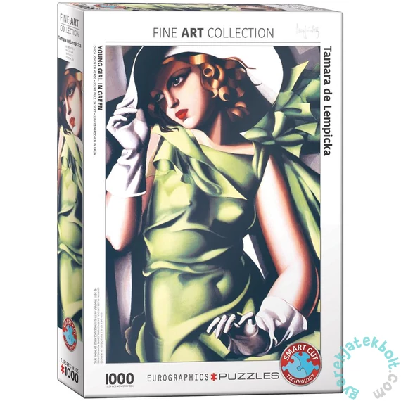 EuroGraphics 1000 db-os puzzle - Young Girl in Green, Lempicka (6000-1058)
