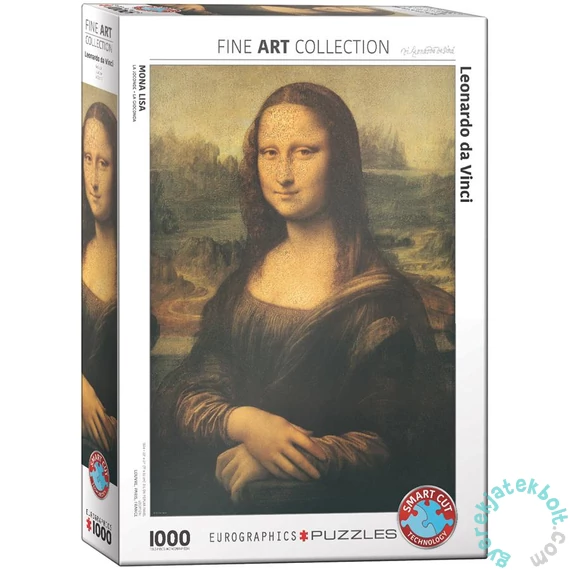 EuroGraphics 1000 db-os puzzle - Mona Lisa, Da Vinci (6000-1203)