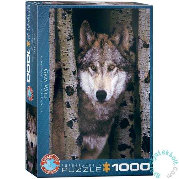 EuroGraphics 1000 db-os puzzle - Gray Wolf (6000-1244)