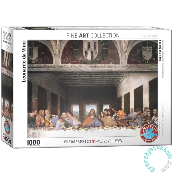 EuroGraphics 1000 db-os puzzle - The Last Supper, Da Vinci (6000-1320)