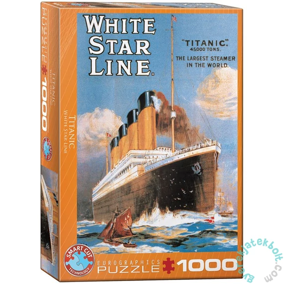 EuroGraphics 1000 db-os puzzle - Titanic (6000-1333)