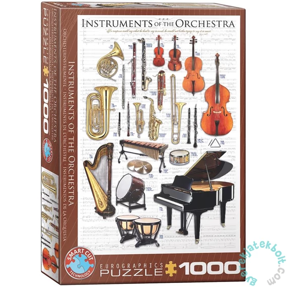 EuroGraphics 1000 db-os puzzle - Instruments of the Orchestra (6000-1410)