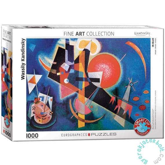 EuroGraphics 1000 db-os puzzle - In Blue, Kandinsky (6000-1897)