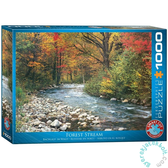 EuroGraphics 1000 db-os puzzle - Forest Stream (6000-2132)