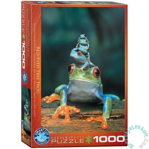 EuroGraphics 1000 db-os puzzle - Red Eyed Tree Frog (6000-3004)
