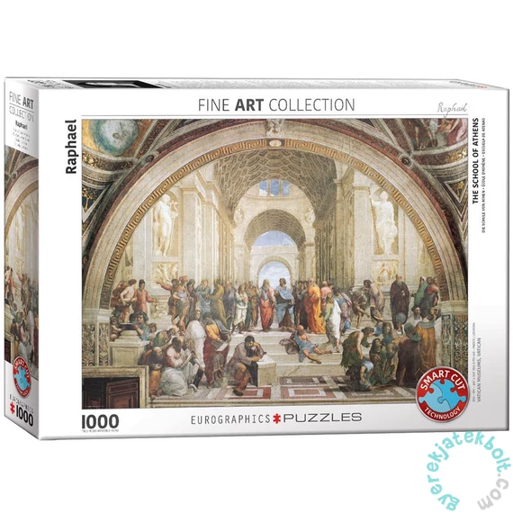 EuroGraphics 1000 db-os puzzle - School of Athens, Raphael (6000-4141)