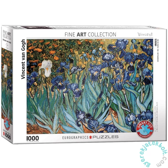 EuroGraphics 1000 db-os puzzle - Irises, Van Gogh (6000-4364)