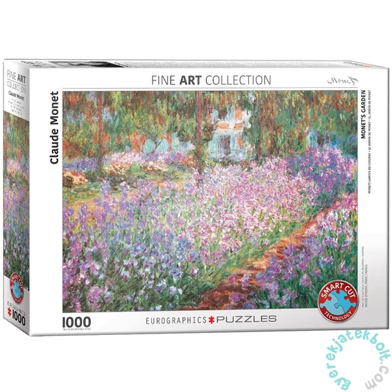 EuroGraphics 1000 db-os puzzle - Monet's Garden, Monet (6000-4908)