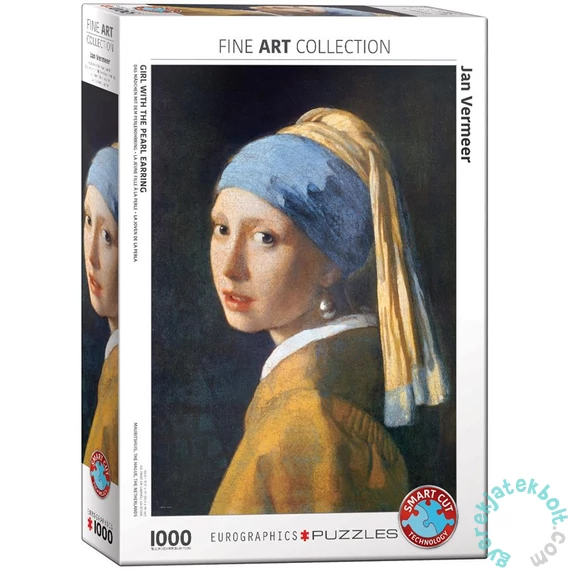 EuroGraphics 1000 db-os puzzle - Girl with the Pearl Earring, Vermer (6000-5158)