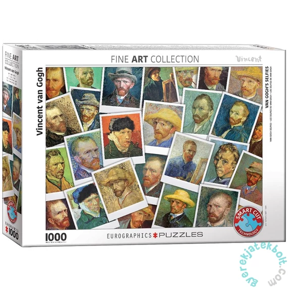 EuroGraphics 1000 db-os puzzle - Selfies, Van Gogh (6000-5308)