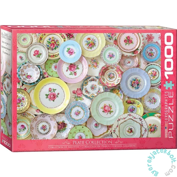 EuroGraphics 1000 db-os puzzle - Plate Collection (6000-5315)