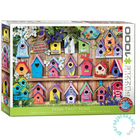 EuroGraphics 1000 db-os puzzle - Home Tweet Home (6000-5328)