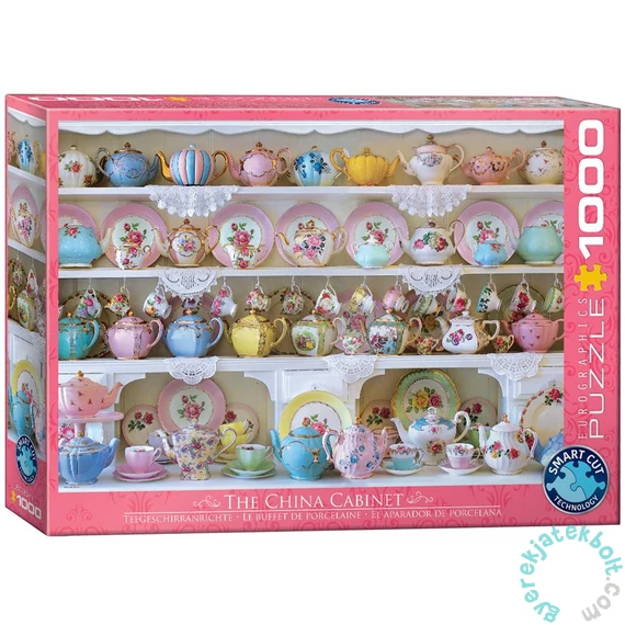 EuroGraphics 1000 db-os puzzle - The China Cabinet (6000-5341)