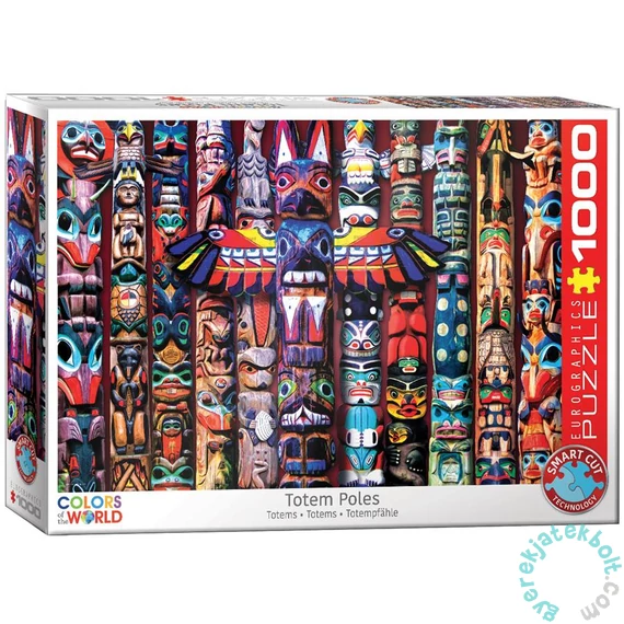 EuroGraphics 1000 db-os puzzle - Totem Poles (6000-5349)