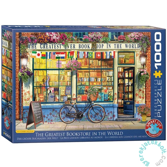 EuroGraphics 1000 db-os puzzle - The Greatest Bookstore in the World (6000-5351)