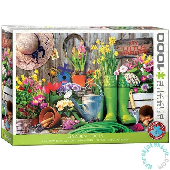 EuroGraphics 1000 db-os puzzle - Garden Tools (6000-5391)