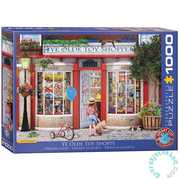 EuroGraphics 1000 db-os puzzle - Ye Olde Toy Shoppe, Paul Normand (6000-5406)