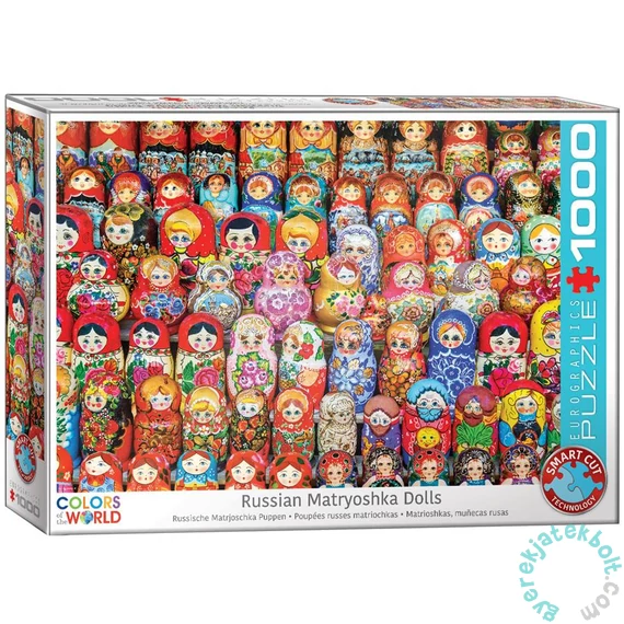 EuroGraphics 1000 db-os puzzle - Russian Matryoshka Dolls (6000-5420)