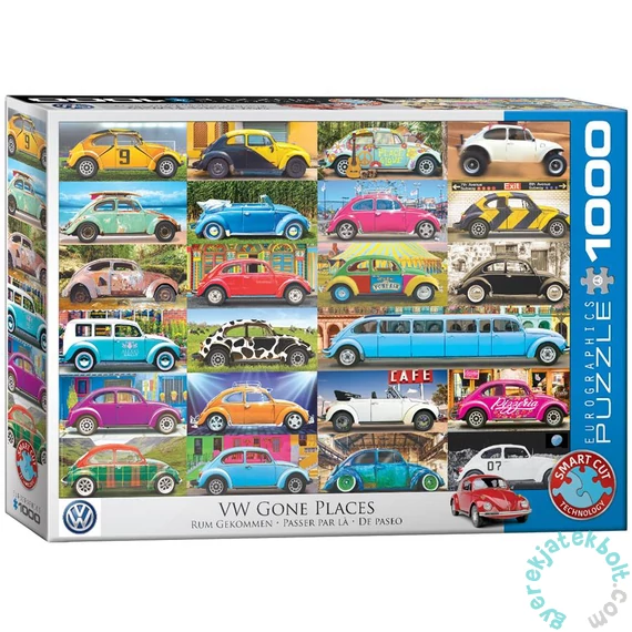 EuroGraphics 1000 db-os puzzle - VW Gona Places (6000-5422)