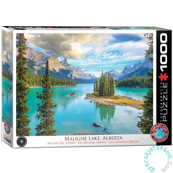 EuroGraphics 1000 db-os puzzle - Maligne Lake, Alberta (6000-5430)