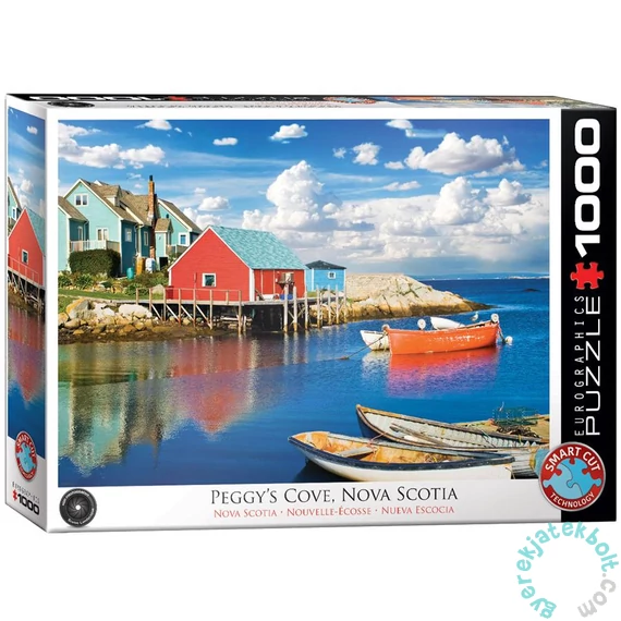 EuroGraphics 1000 db-os puzzle - Peggy's Cove, Nova Scotia (6000-5438)