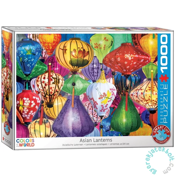 EuroGraphics 1000 db-os puzzle - Asian Lanterns (6000-5469)