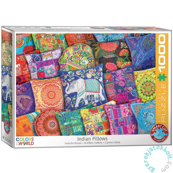 EuroGraphics 1000 db-os puzzle - Indian Pillows (6000-5470)