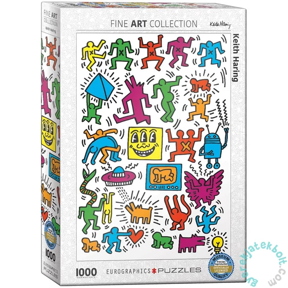 EuroGraphics 1000 db-os puzzle - Collage, Keith Haring (6000-5513)